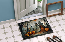 Load image into Gallery viewer, The Weeping Woman Spooky Halloween Doormat -  18x27 Decorative Floor Mat – Indoor/Outdoor Rug