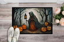 Load image into Gallery viewer, The Weeping Woman Spooky Halloween Doormat -  18x27 Decorative Floor Mat – Indoor/Outdoor Rug
