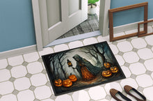 Load image into Gallery viewer, The Weeping Woman Spooky Halloween Doormat -  18x27 Decorative Floor Mat – Indoor/Outdoor Rug