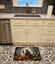 Load image into Gallery viewer, The Weeping Woman Spooky Halloween Memory Foam Kitchen Mat