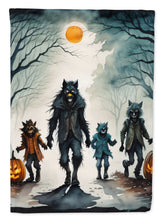 Load image into Gallery viewer, Werewolves Spooky Halloween House Flag