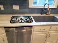 Load image into Gallery viewer, Werewolves Spooky Halloween Dish Drying Mat