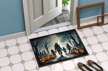 Load image into Gallery viewer, Werewolves Spooky Halloween Doormat -  18x27 Decorative Floor Mat – Indoor/Outdoor Rug