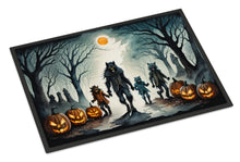 Load image into Gallery viewer, Werewolves Spooky Halloween Doormat -  18x27 Decorative Floor Mat – Indoor/Outdoor Rug