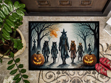 Load image into Gallery viewer, Werewolves Spooky Halloween Doormat -  18x27 Decorative Floor Mat – Indoor/Outdoor Rug