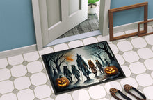 Load image into Gallery viewer, Werewolves Spooky Halloween Doormat -  18x27 Decorative Floor Mat – Indoor/Outdoor Rug