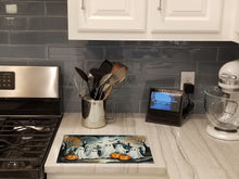 Load image into Gallery viewer, Ghosts Spooky Halloween Glass Cutting Boards – Durable, Decorative Kitchen Art Large