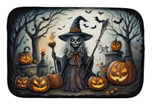 Load image into Gallery viewer, Witch Spooky Halloween Dish Drying Mat