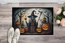 Load image into Gallery viewer, Witch Spooky Halloween Doormat -  18x27 Decorative Floor Mat – Indoor/Outdoor Rug