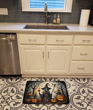 Load image into Gallery viewer, Witch Spooky Halloween Memory Foam Kitchen Mat