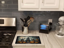Load image into Gallery viewer, Witches Spooky Halloween Glass Cutting Boards – Durable, Decorative Kitchen Art Large