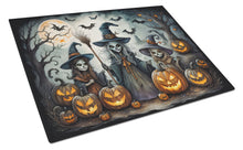 Load image into Gallery viewer, Witches Spooky Halloween Glass Cutting Boards – Durable, Decorative Kitchen Art Large