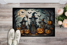 Load image into Gallery viewer, Witches Spooky Halloween Doormat -  18x27 Decorative Floor Mat – Indoor/Outdoor Rug