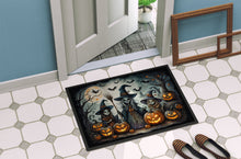 Load image into Gallery viewer, Witches Spooky Halloween Doormat -  18x27 Decorative Floor Mat – Indoor/Outdoor Rug