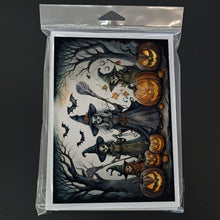 Load image into Gallery viewer, Witches Spooky Halloween Greeting Cards -  Blank Note Cards – 8-Pack of Artist-Designed Cards with Envelopes
