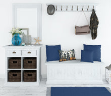 Load image into Gallery viewer, Witches Spooky Halloween Fabric Decorative Pillow