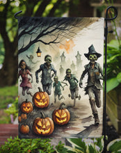 Load image into Gallery viewer, Zombies Spooky Halloween Garden Flag – Outdoor Decorative Yard Flag