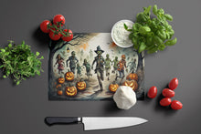 Load image into Gallery viewer, Zombies Spooky Halloween Glass Cutting Boards – Durable, Decorative Kitchen Art Large