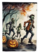 Load image into Gallery viewer, Zombies Spooky Halloween House Flag