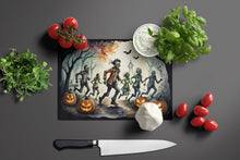 Load image into Gallery viewer, Zombies Spooky Halloween Glass Cutting Boards – Durable, Decorative Kitchen Art Large