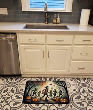 Load image into Gallery viewer, Zombies Spooky Halloween Memory Foam Kitchen Mat