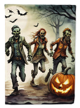 Load image into Gallery viewer, Zombies Spooky Halloween House Flag