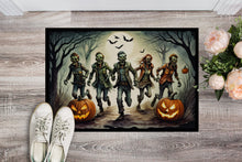 Load image into Gallery viewer, Zombies Spooky Halloween Doormat -  18x27 Decorative Floor Mat – Indoor/Outdoor Rug