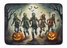 Load image into Gallery viewer, Zombies Spooky Halloween Memory Foam Kitchen Mat