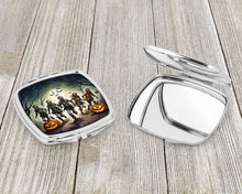 Load image into Gallery viewer, Zombies Spooky Halloween Compact Mirror – Stylish Purse Mirror with Artistic Covers