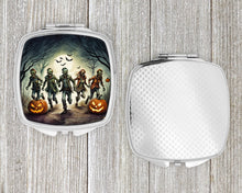 Load image into Gallery viewer, Zombies Spooky Halloween Compact Mirror – Stylish Purse Mirror with Artistic Covers