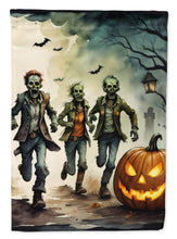 Load image into Gallery viewer, Zombies Spooky Halloween Garden Flag – Outdoor Decorative Yard Flag
