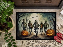 Load image into Gallery viewer, Zombies Spooky Halloween Doormat -  18x27 Decorative Floor Mat – Indoor/Outdoor Rug