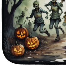 Load image into Gallery viewer, Zombies Spooky Halloween Dish Drying Mat