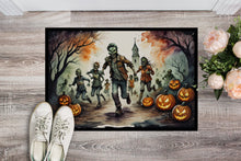 Load image into Gallery viewer, Zombies Spooky Halloween Doormat -  18x27 Decorative Floor Mat – Indoor/Outdoor Rug
