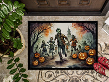Load image into Gallery viewer, Zombies Spooky Halloween Doormat -  18x27 Decorative Floor Mat – Indoor/Outdoor Rug