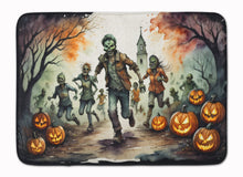 Load image into Gallery viewer, Zombies Spooky Halloween Memory Foam Kitchen Mat