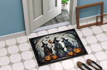 Load image into Gallery viewer, Witches Spooky Halloween Doormat -  18x27 Decorative Floor Mat – Indoor/Outdoor Rug