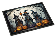 Load image into Gallery viewer, Witches Spooky Halloween Doormat -  18x27 Decorative Floor Mat – Indoor/Outdoor Rug
