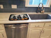 Load image into Gallery viewer, Witches Spooky Halloween Dish Drying Mat