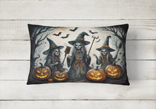 Load image into Gallery viewer, Witches Spooky Halloween Fabric Decorative Pillow