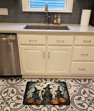 Load image into Gallery viewer, Witches Spooky Halloween Memory Foam Kitchen Mat