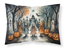 Load image into Gallery viewer, Creepy Dolls Spooky Halloween Fabric Standard Pillowcase – Artistic Decorative Front, White Back