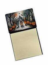 Load image into Gallery viewer, Creepy Dolls Spooky Halloween Sticky Note Holder- Refiilable Desk Accessory Note Pad