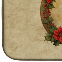 Load image into Gallery viewer, Belgian Tervuren Christmas Flowers Dish Drying Mat