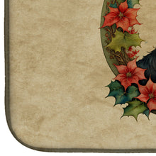 Load image into Gallery viewer, Cairn Terrier Christmas Flowers Dish Drying Mat