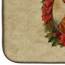 Load image into Gallery viewer, Chesapeake Bay Retriever Christmas Flowers Dish Drying Mat