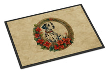 Load image into Gallery viewer, Dalmatian Christmas Flowers Doormat-24x36 Indoor / Outdoor Rug | Made in USA