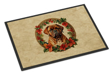 Load image into Gallery viewer, Dogue de Bordeaux Christmas Flowers Doormat