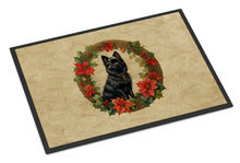 Load image into Gallery viewer, German Spitz Christmas Flowers Doormat-24x36 Indoor / Outdoor Rug | Made in USA