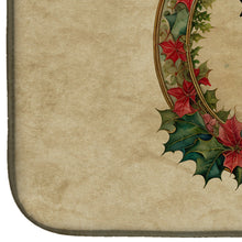 Load image into Gallery viewer, Greater Swiss Mountain Dog Christmas Flowers Dish Drying Mat